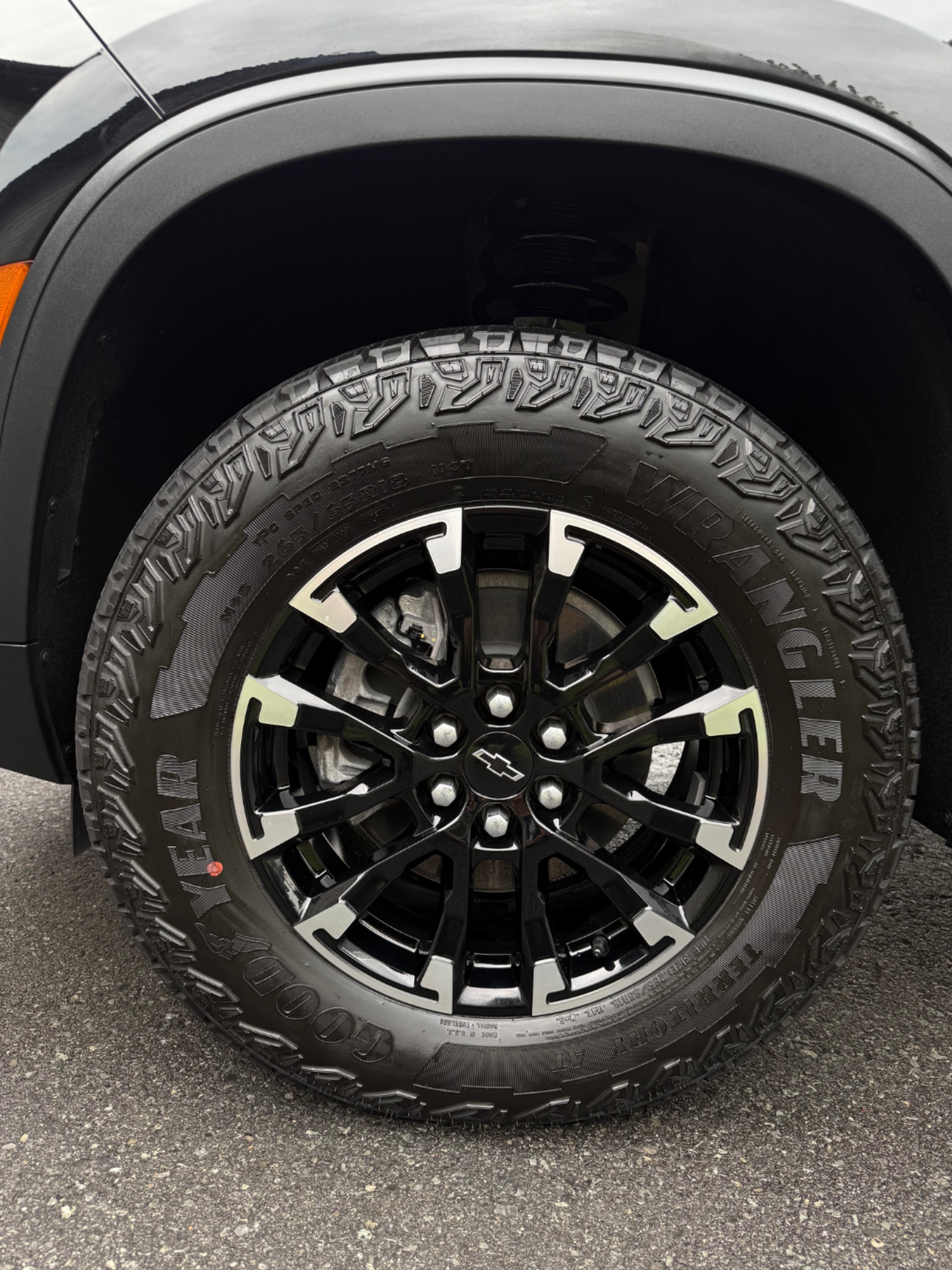 Tire after cleaning