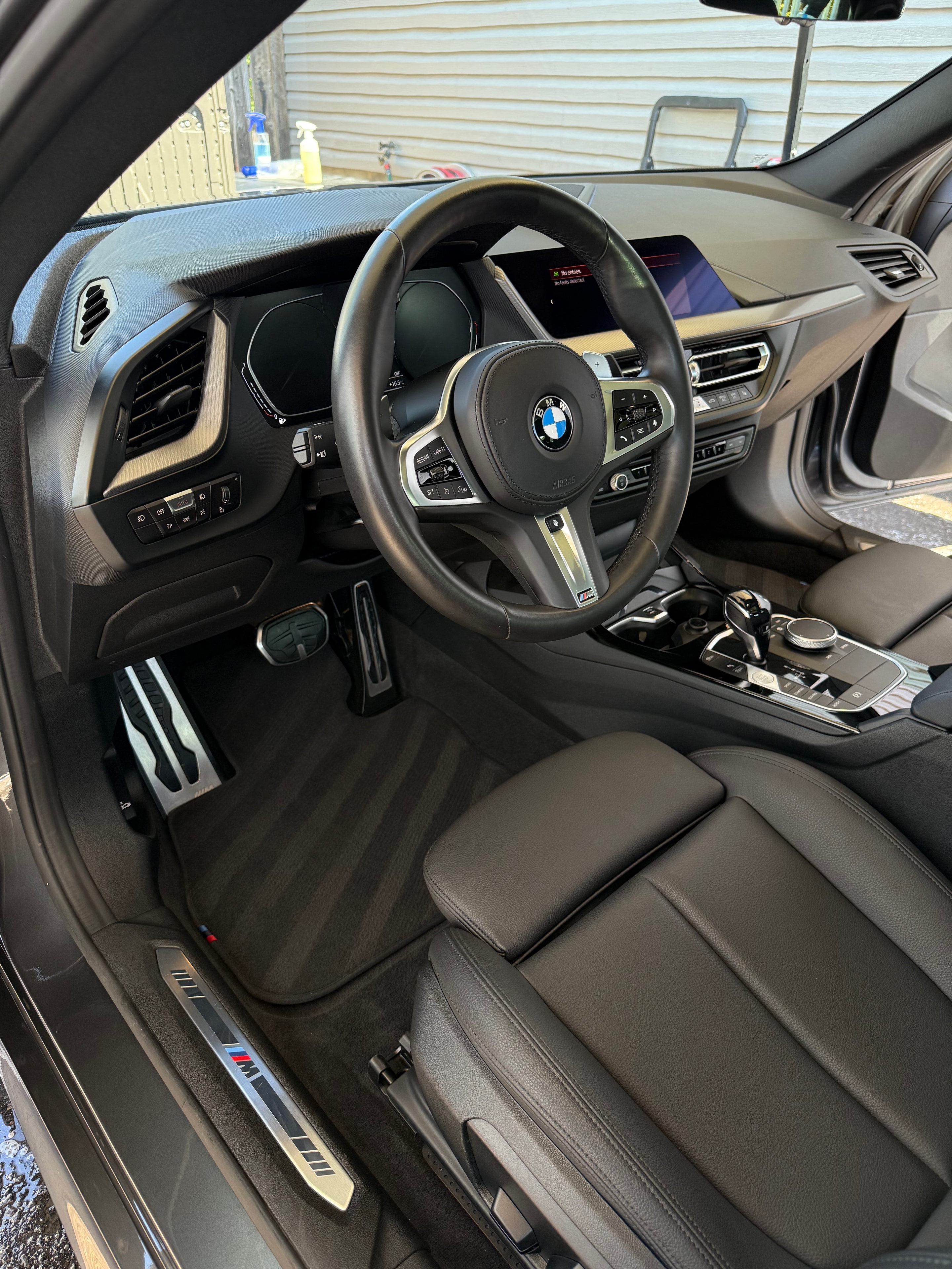 Truck interior cabin detailing professional clean